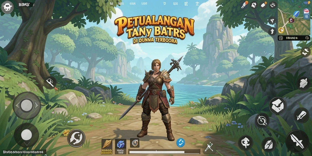 Tampilan gameplay Open World yang mengesankan di BIGMSG.