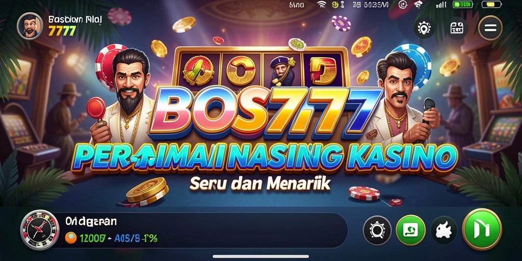Tampilan menarik dari gameplay Kasino BOS777 yang mengasyikkan.