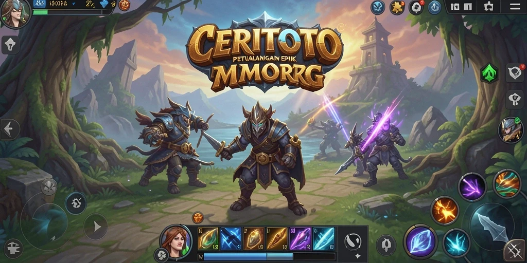 Tampilan gameplay seru di dunia petualangan CERITOTO.