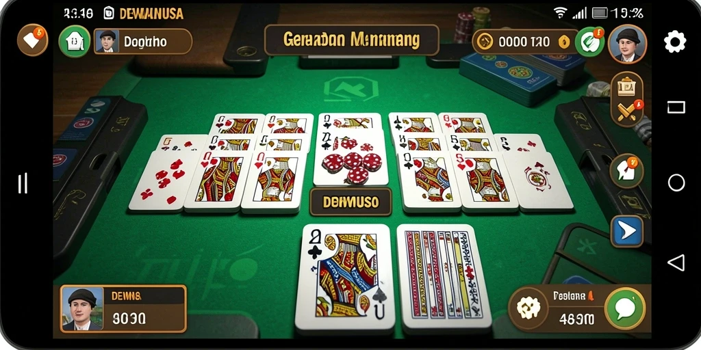 Tampilan gameplay DEWANUSA yang menarik dan interaktif.