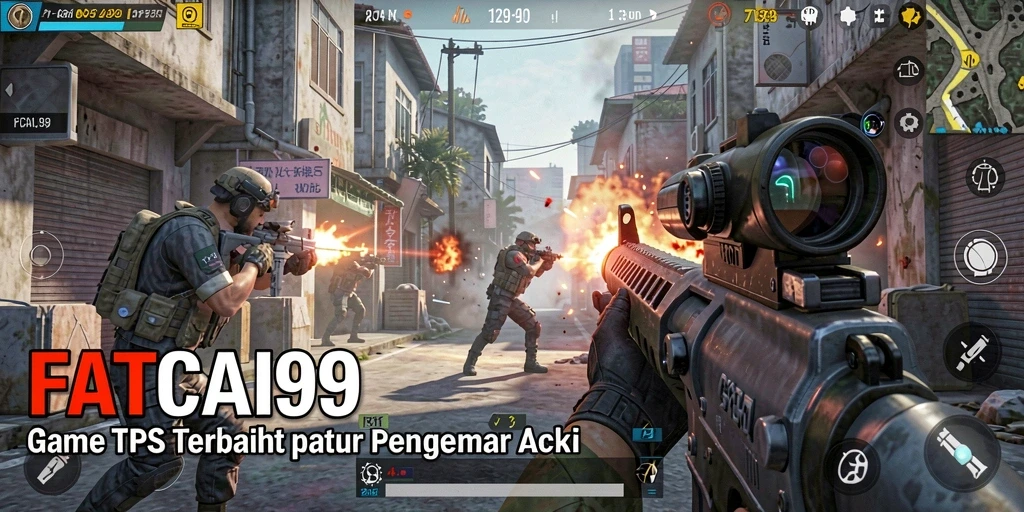 Tampilan gameplay seru dan mendebarkan dari FATCAI99.