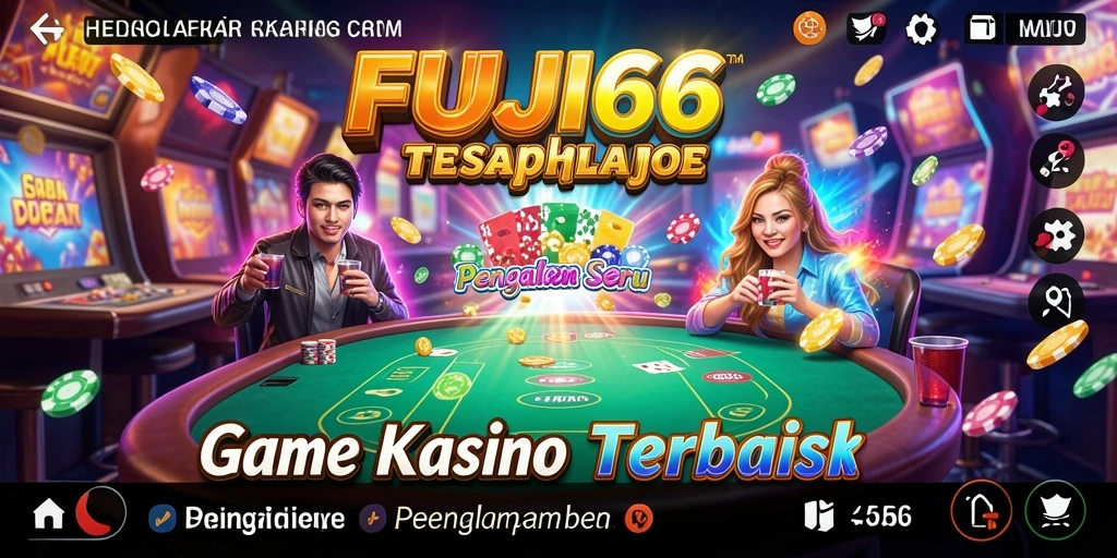 Tampilan gameplay FUJI66 yang menarik dan penuh warna.