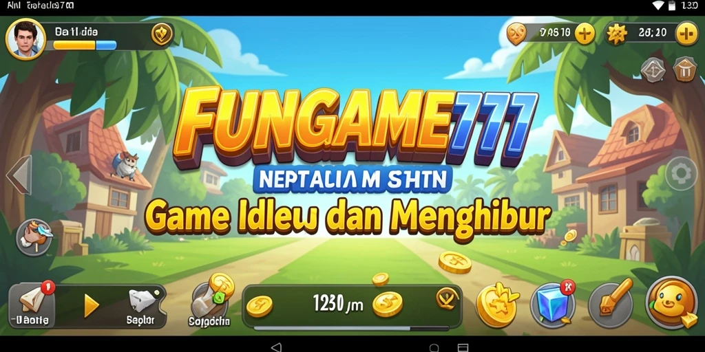 Tampilan gameplay FUNGAME777 yang seru dan mengasyikkan.