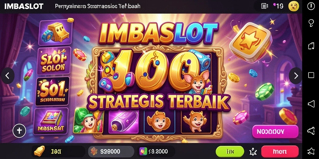 Gameplay seru dan grafis menawan dalam IMBASLOT.