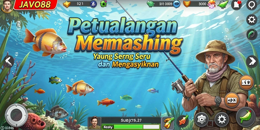 Tangkapan ikan yang menakjubkan di JAVO88.