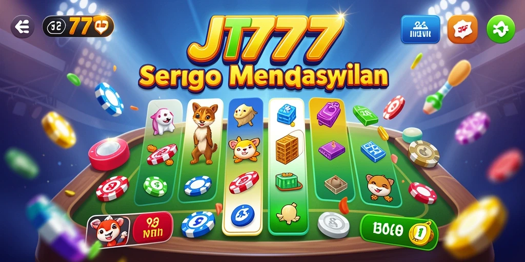 Tampilan gameplay seru dan interaktif dalam JT777 Bingo.