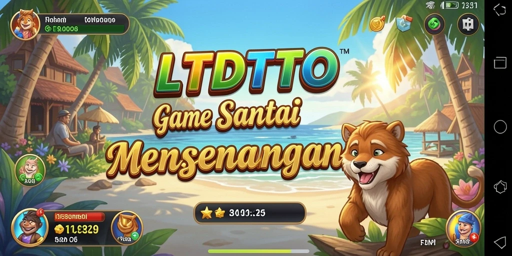 Tampilan screenshot LTDTOTO yang menampilkan keseruan gameplay Casual.