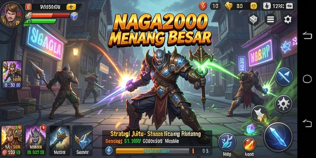 Tampilan gameplay <strong>NAGA2000</strong> yang menarik dengan aksi strategis.