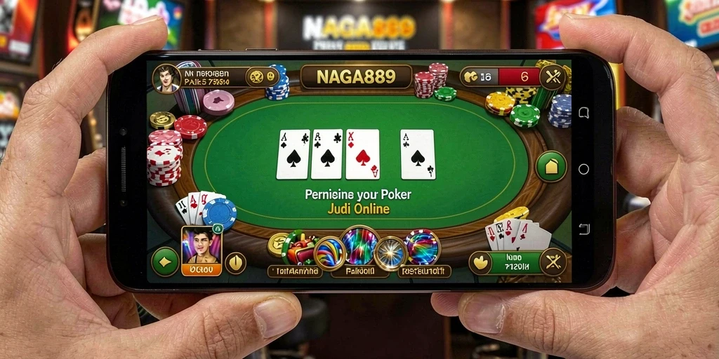 Tampilan screenshot NAGA889 yang menunjukkan keseruan bermain Poker.