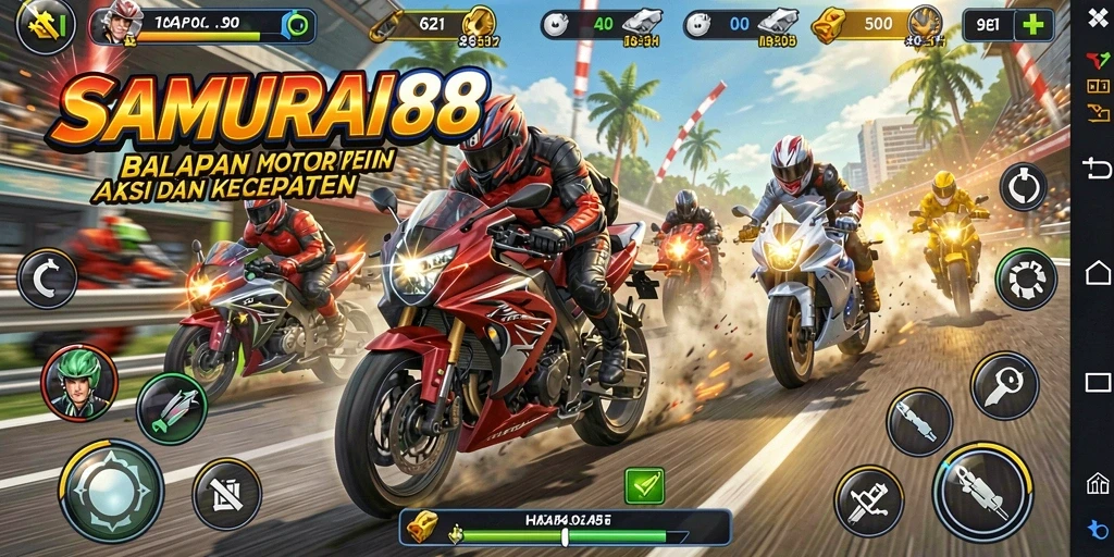 Tampilan gameplay SAMURAI88 yang mendebarkan dan grafis yang menawan.